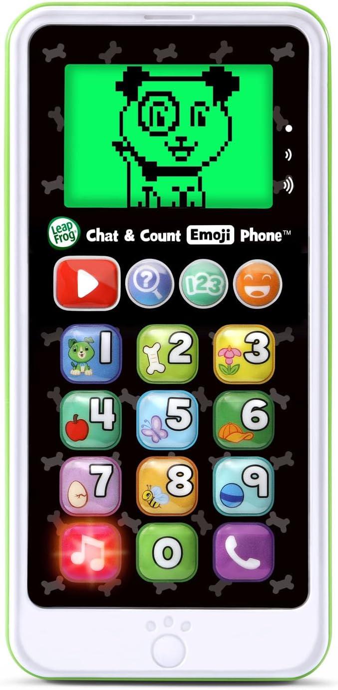 LeapFrog Chat And Count Emoji Phone Green Green LeapFrog LeapFrog Chat And Count Emoji Phone Green Green LeapFrog