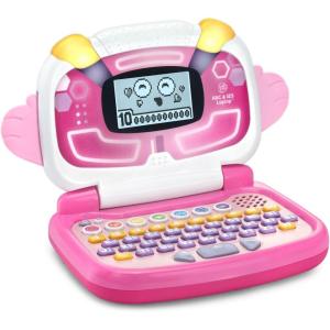 imageLeapFrog ABC and 123 Laptop for Preschoolers Ages 37 Years PinkPink