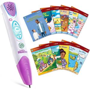 imageLeapFrog LeapReader System LearntoRead 10 Book Mega Pack PinkPink