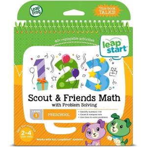 imageLeapFrog LeapStart 3D Moonlight Hero Math with PJ Masks Book Level 2Scout and Friends Math With Problem Solving
