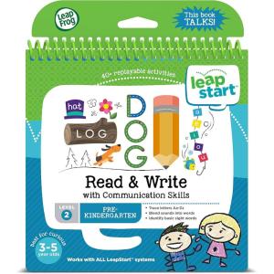 imageLeapFrog LeapStart PreKindergarten Activity Book Read ampamp Write and Communication Skills