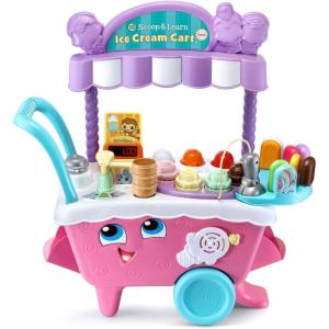 imageLeapFrog Scoop and Learn Ice Cream Cart Deluxe Frustration Free Packaging PinkDeluxe