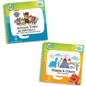 imageLeapFrog LeapStart 2 Book Combo Pack Shapes and Colors ampamp Around Town with PAW Patrol