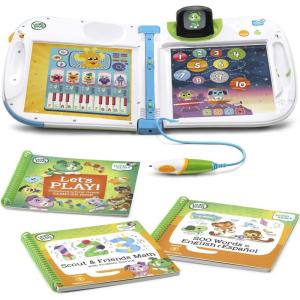 imageLeapFrog LeapStart 3D Interactive Learning System ampamp 2 Book Combo Pack Learning Friends and Scout ampamp Friends Math